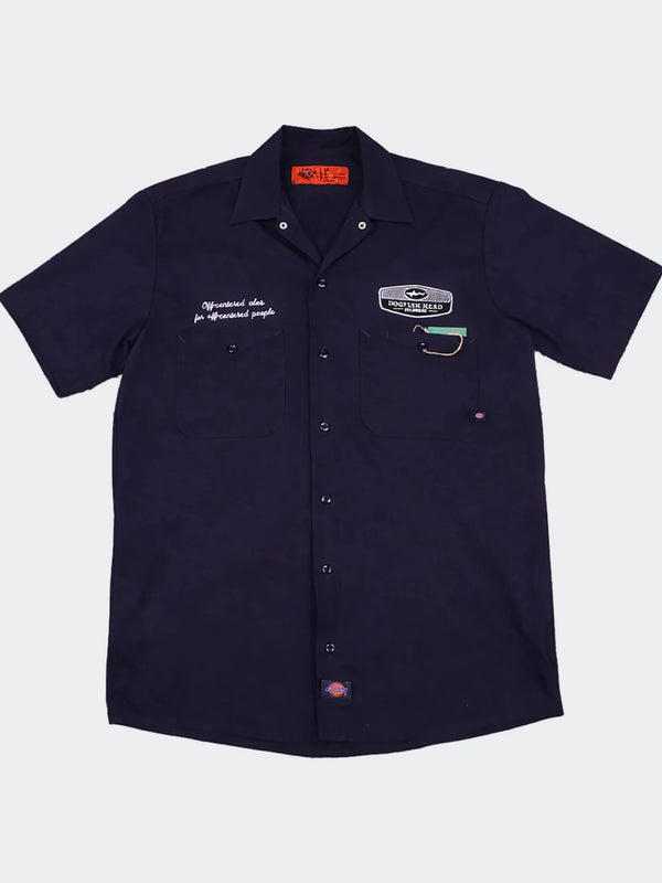 Dickies Short - sleeve Button - Up Shirt - M