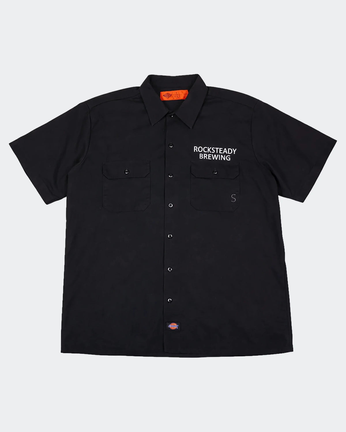 Dickies Short - sleeve Button - Up Shirt - M