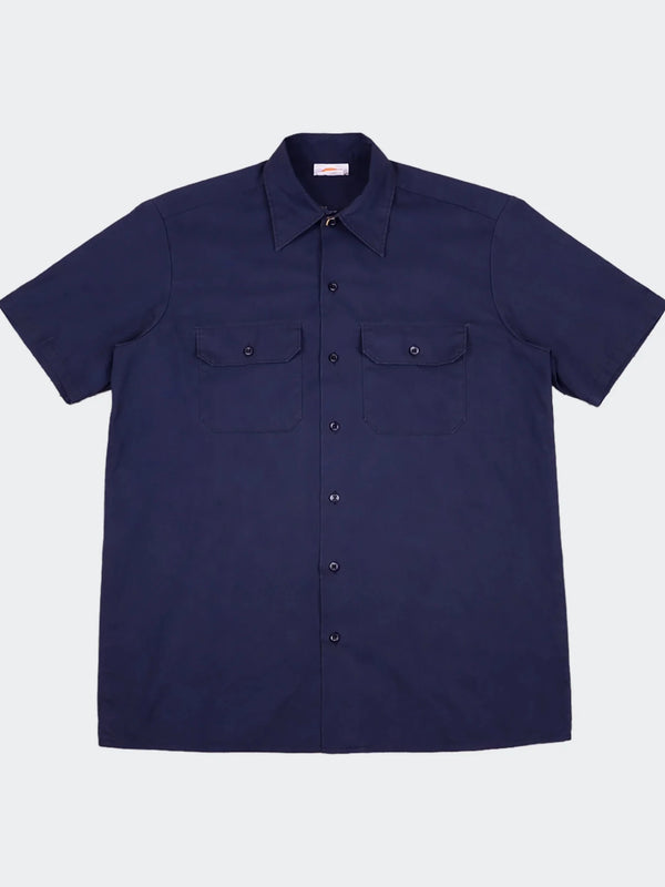 Dickies Short - sleeve Button - Up Shirt - M