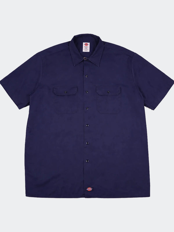 Dickies Short - sleeve Button - Up Shirt - XL