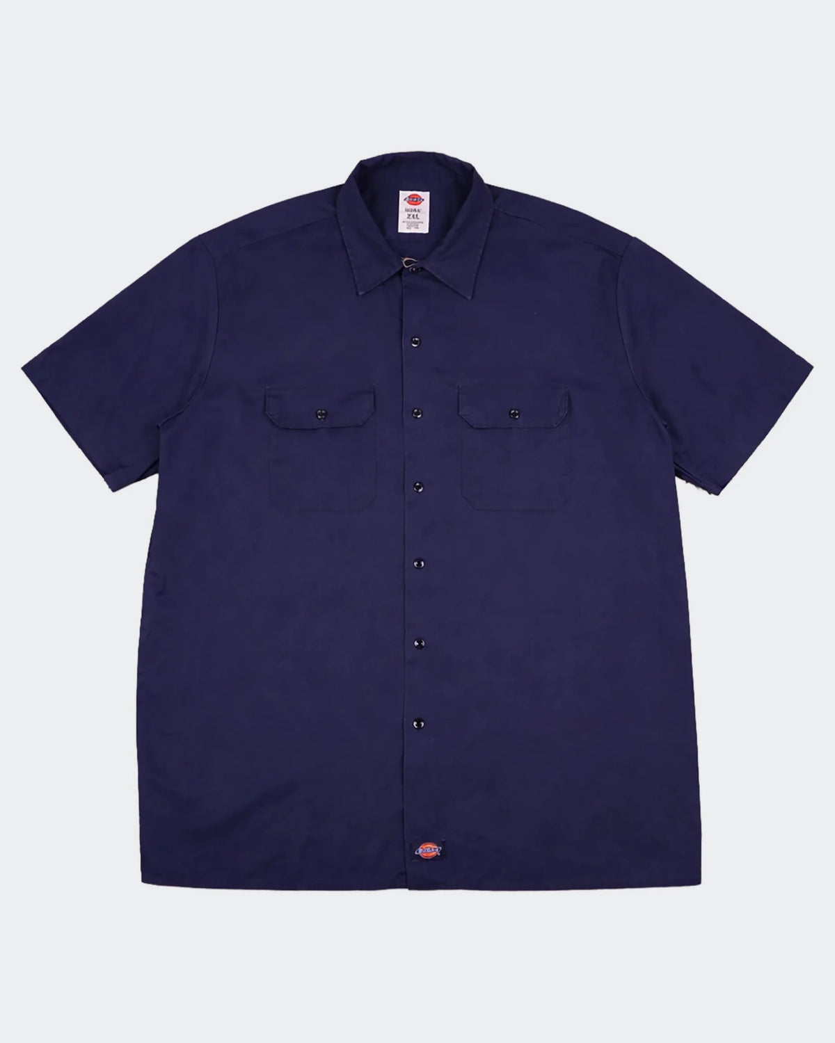 Dickies Short - sleeve Button - Up Shirt - XL