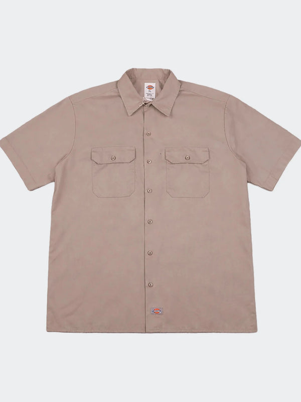 Dickies Short - sleeve Button - Up Shirt - XL
