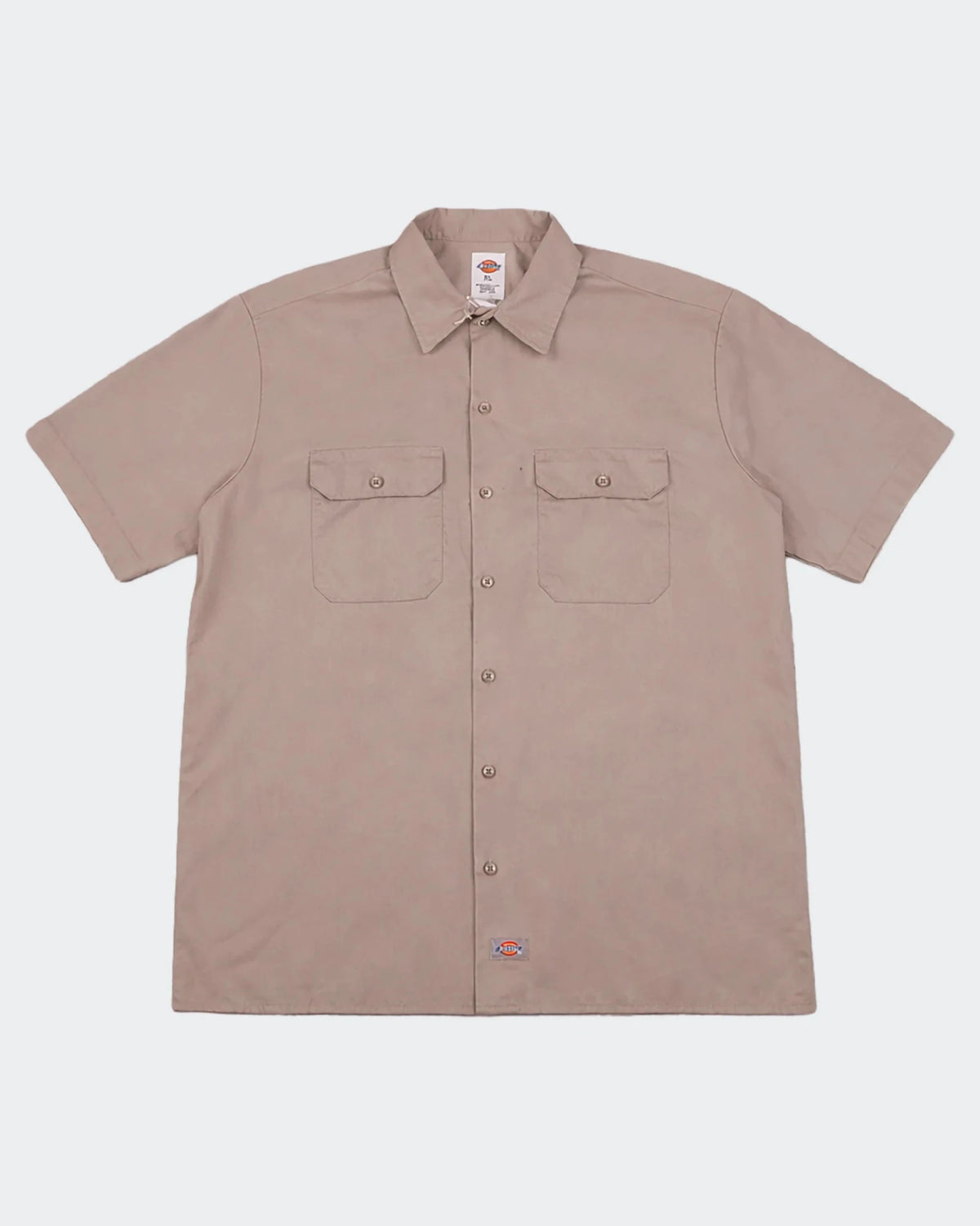 Dickies Short - sleeve Button - Up Shirt - XL