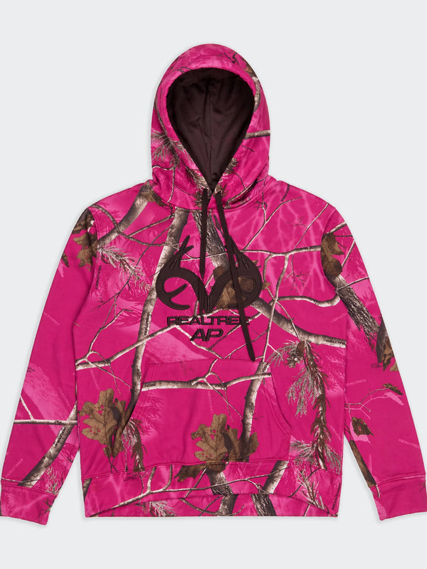 Realtree Pink Hoodie - M