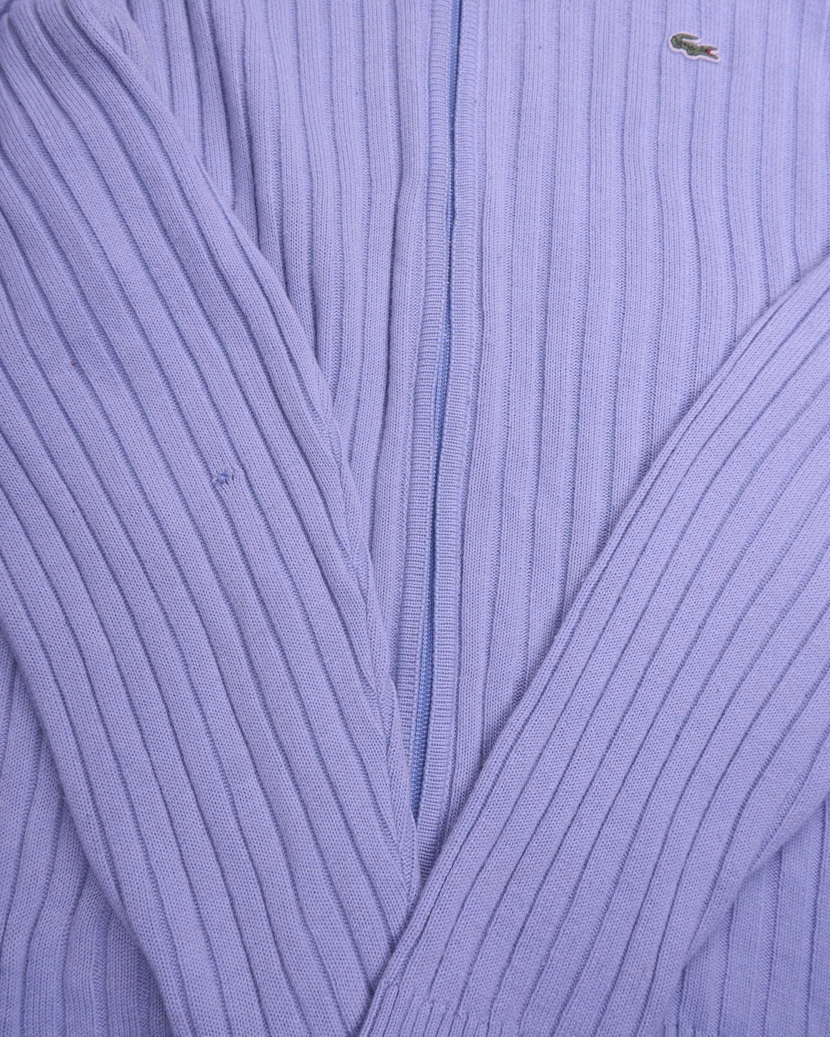 Lacoste Blue Full-zip Jumper - L