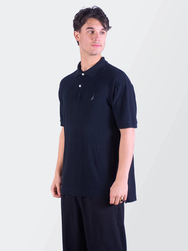 Nautica Navy Polo Shirt L