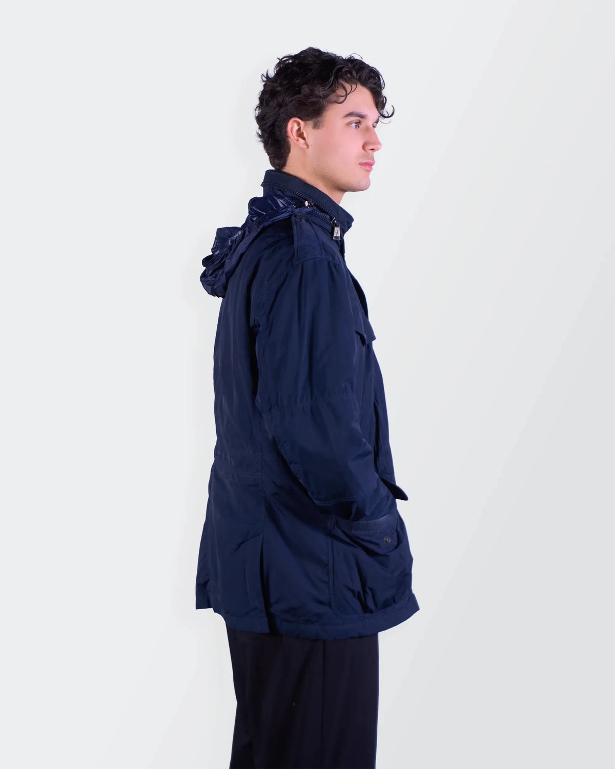 Navy Field Jacket - M
