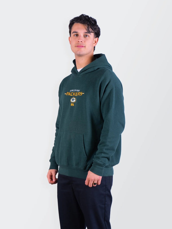 NFL Green Cotton Hoodie - M