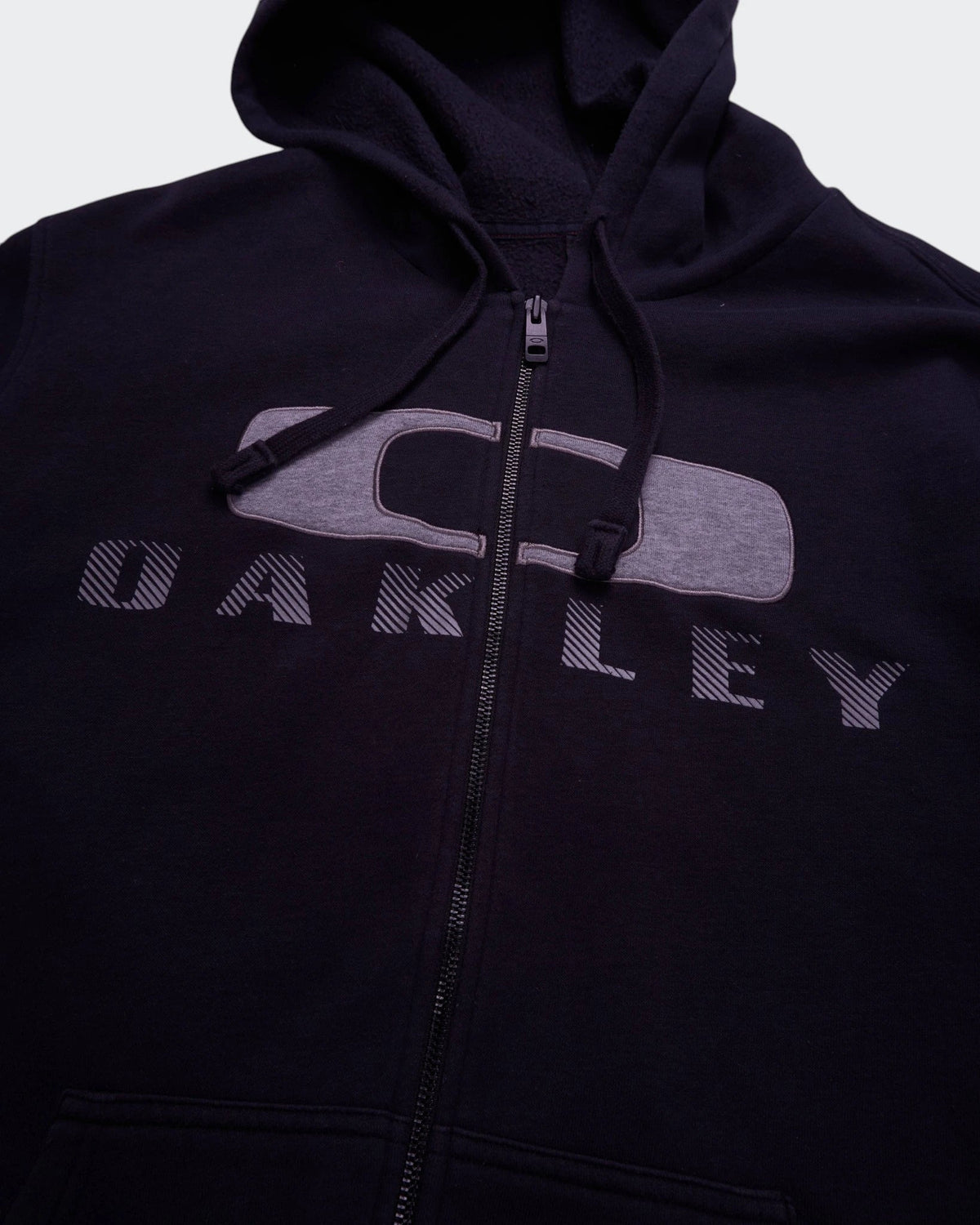 Oakley Black Full - zip Hoodie - XL