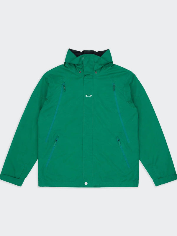 Oakley Green Rain Jacket - XL