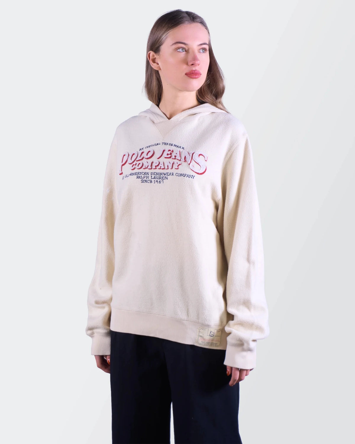 Ralph Lauren Beige Hoodie L