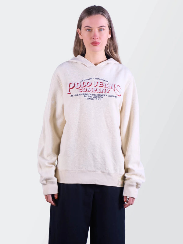 Ralph Lauren Beige Hoodie L