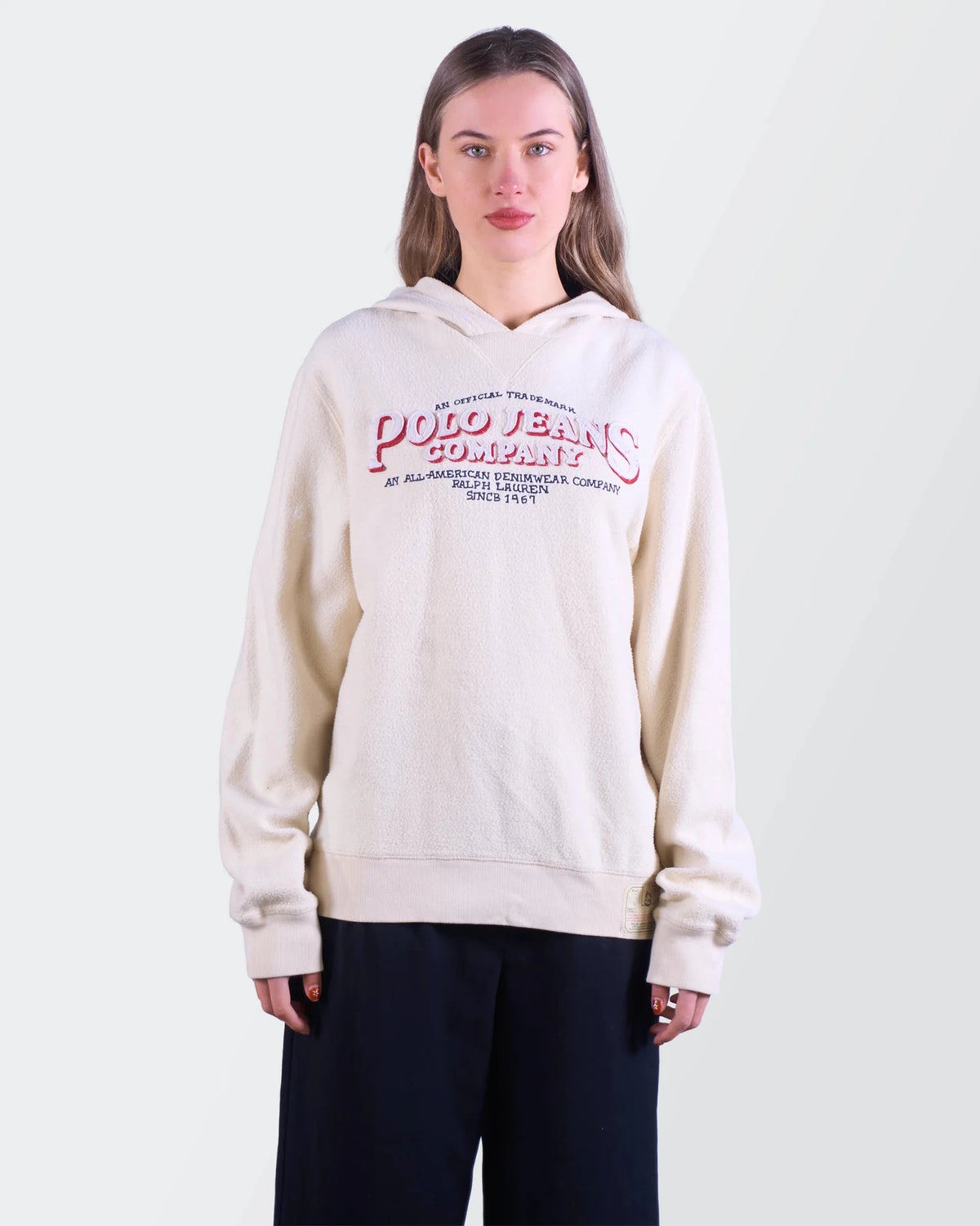 Ralph Lauren Beige Hoodie L