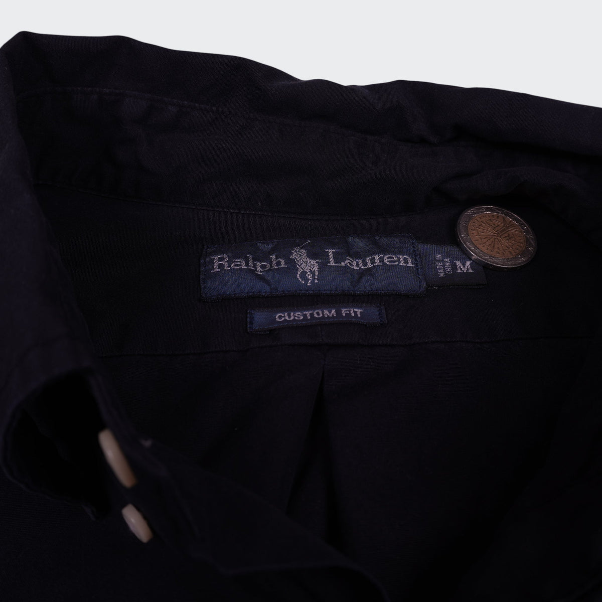 Ralph Lauren Black Button - Down Shirt - M