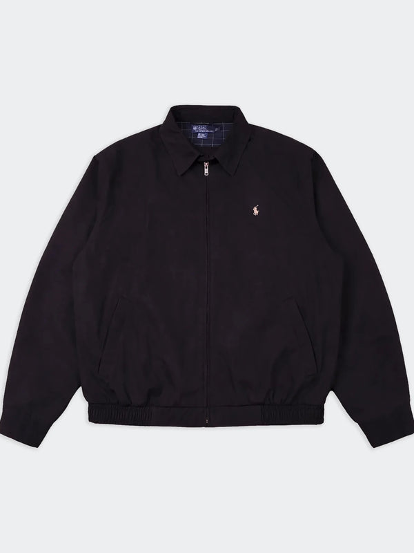 Ralph Lauren Black Harrington Jacket - XL