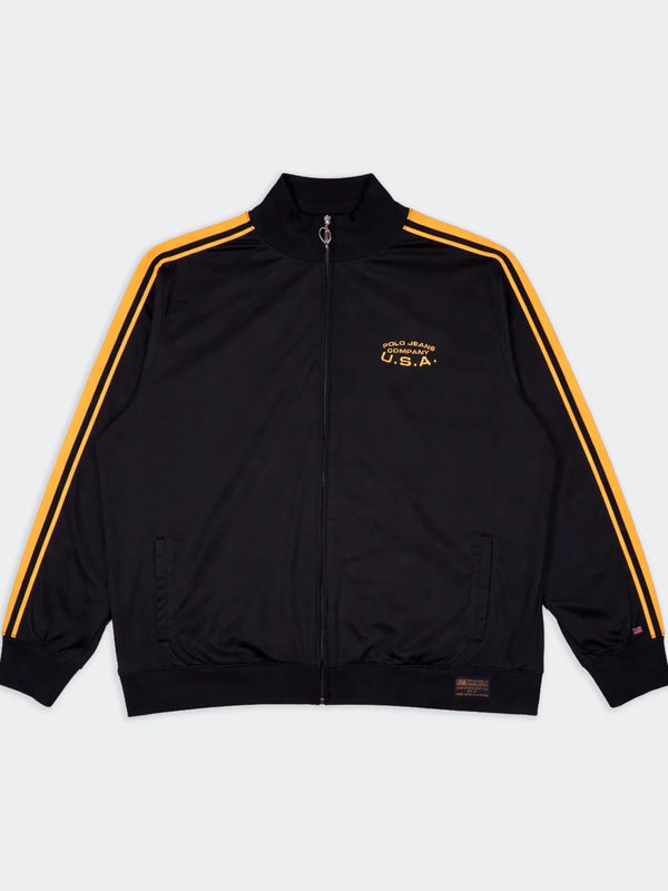 Ralph Lauren Black Track Jacket - L