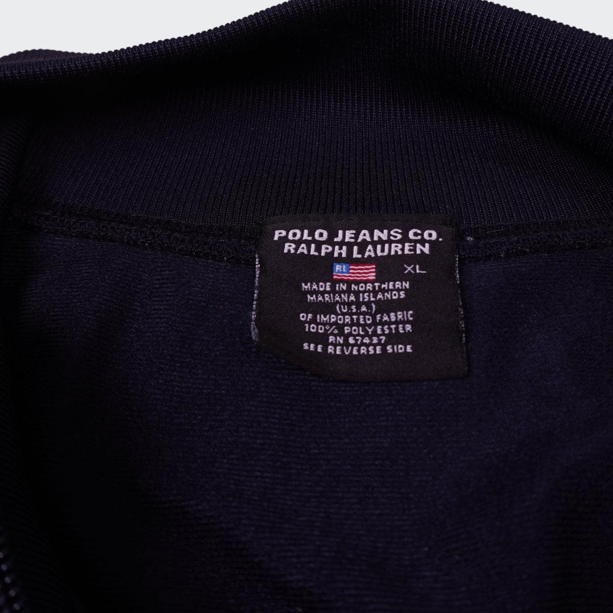 Ralph Lauren Black Track Jacket - L