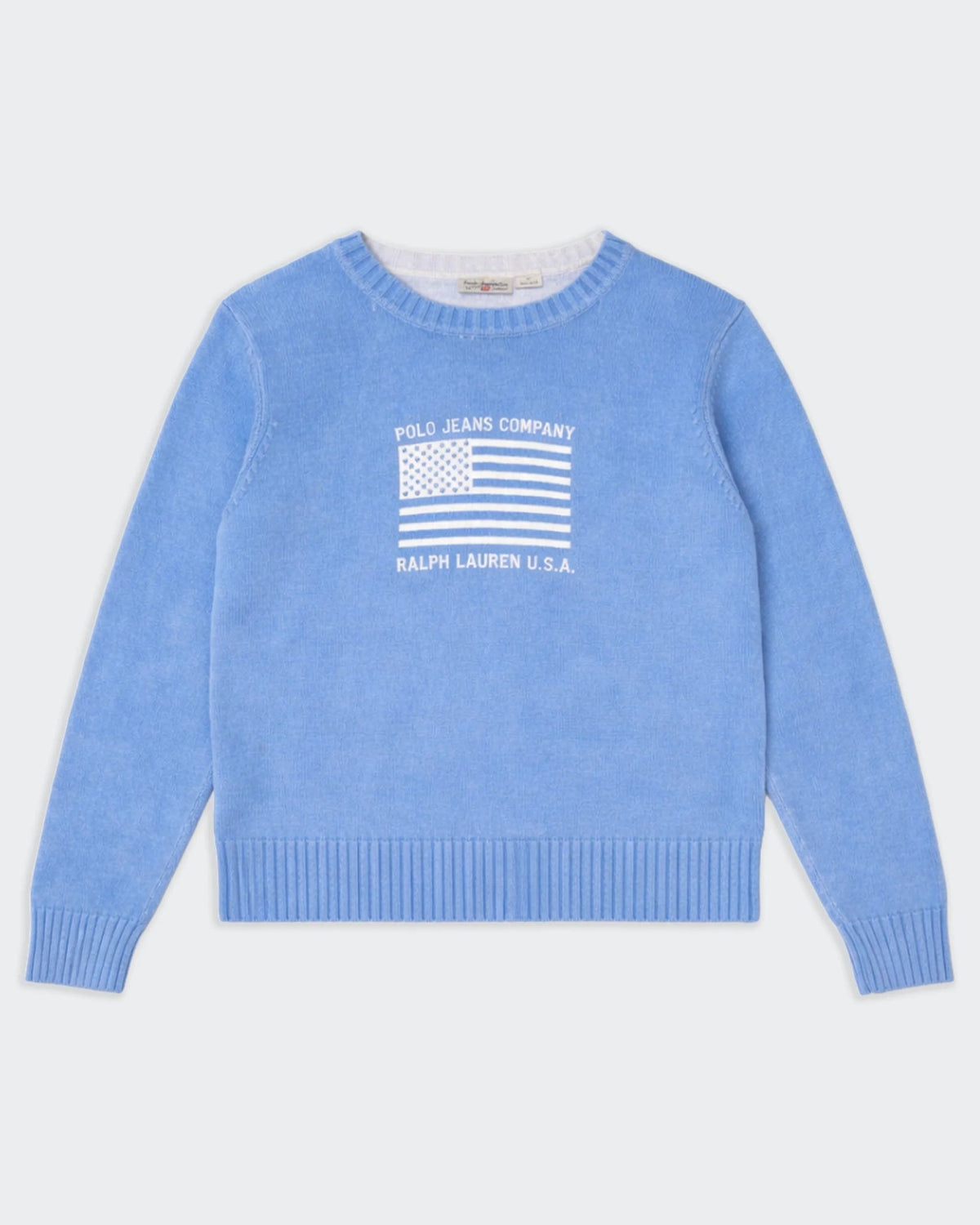 Ralph Lauren Blue Crewneck Jumper - XL
