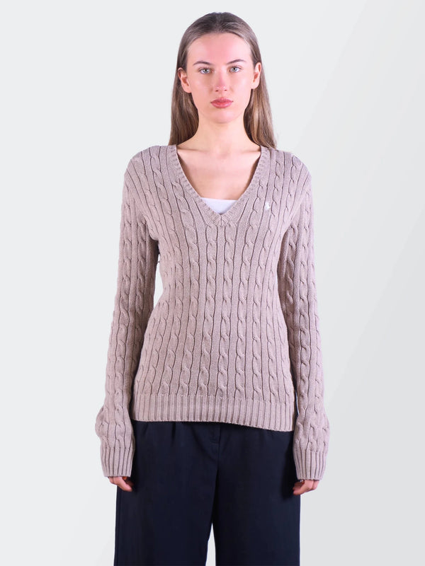 Ralph Lauren Cable Knit Sweater - L