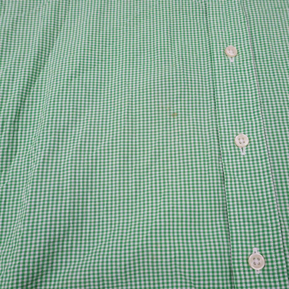 Ralph Lauren Green Cotton Button - Down Shirt - M