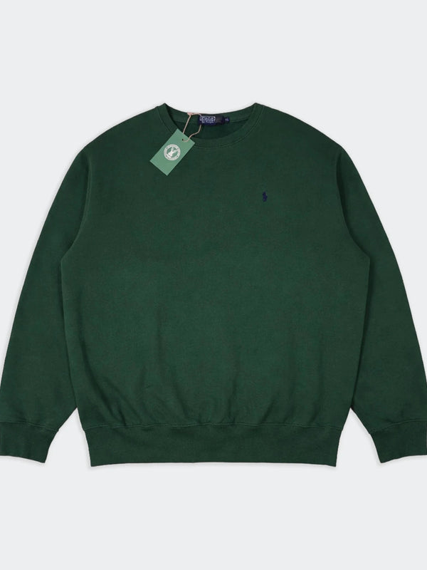 Ralph Lauren Green Crewneck Sweater - XL