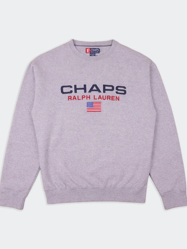 Ralph Lauren Grey Crewneck Sweater - M