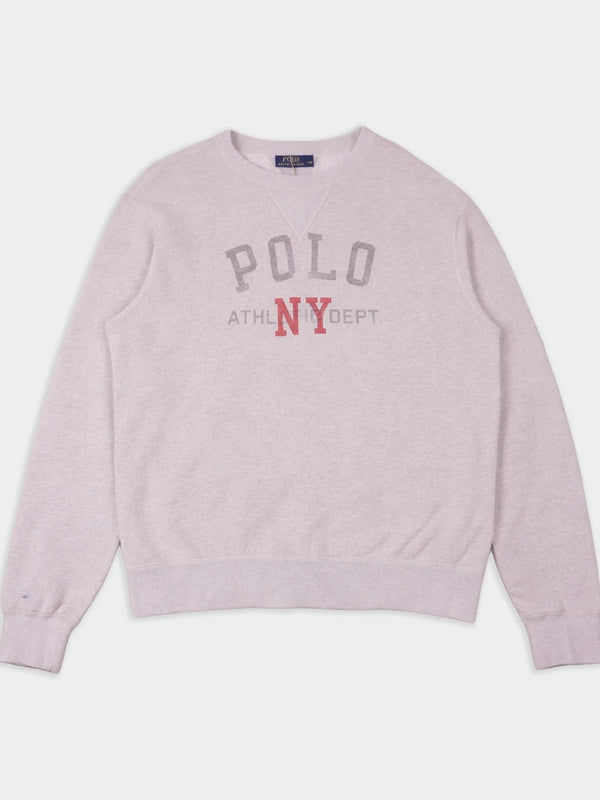 Ralph Lauren Grey Crewneck Sweater - XL
