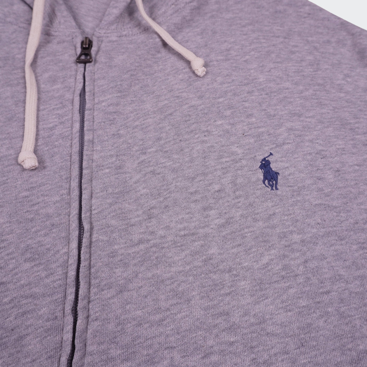 Ralph Lauren Grey Full - Zip Hoodie - XL