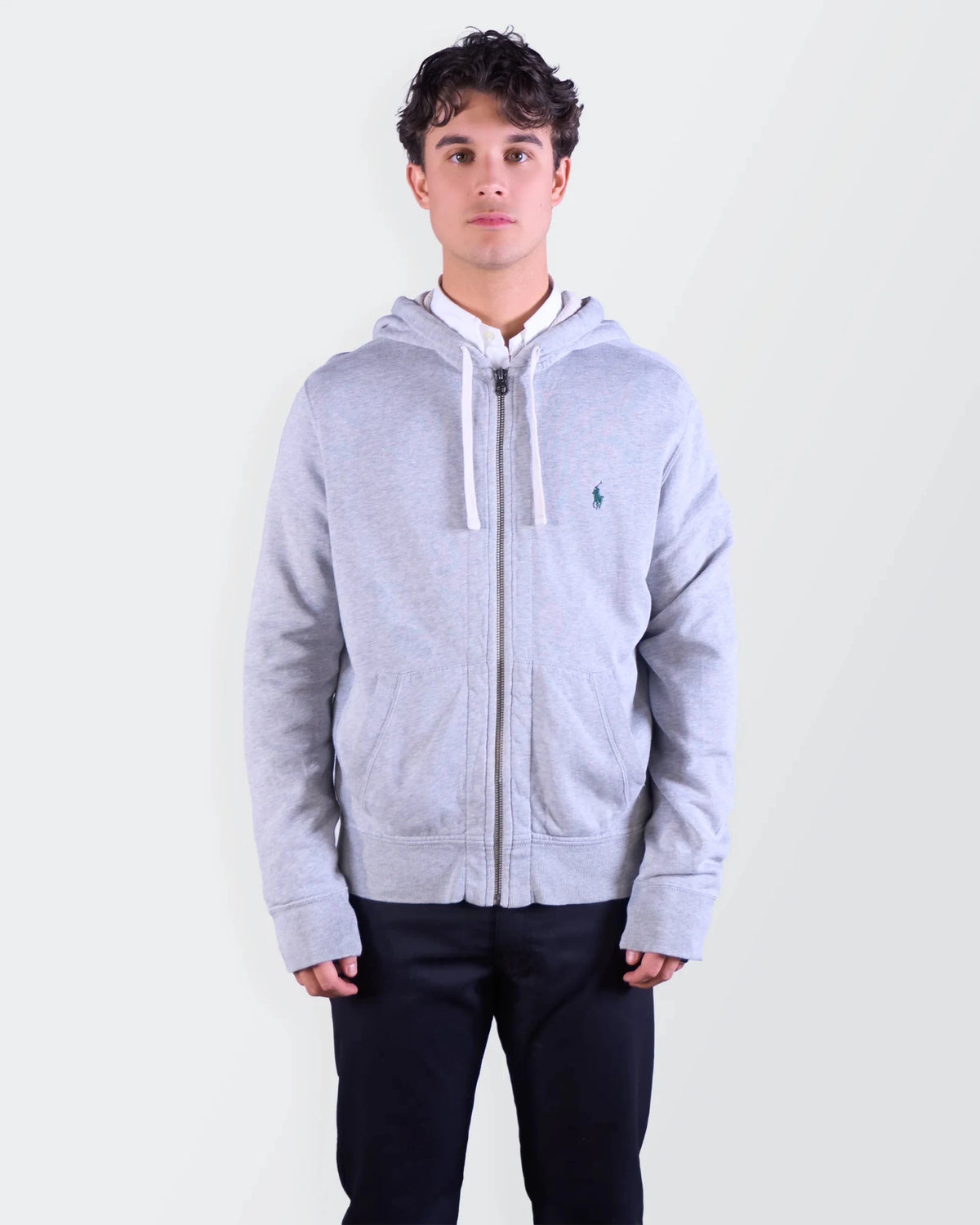 Ralph Lauren Grey Hoodie L