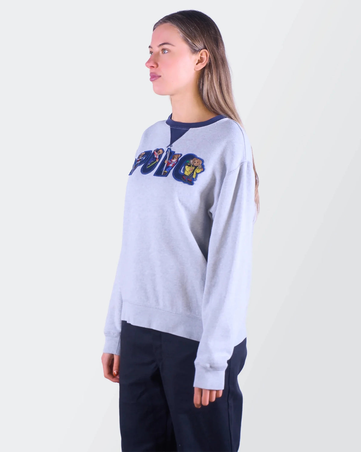 Ralph Lauren Grey Sweater S Cotton