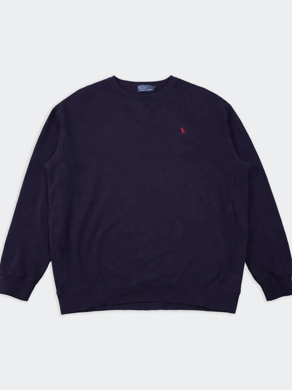 Ralph Lauren Navy Crewneck Sweater - XL