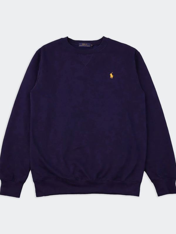Ralph Lauren Navy Crewneck Sweater - XL