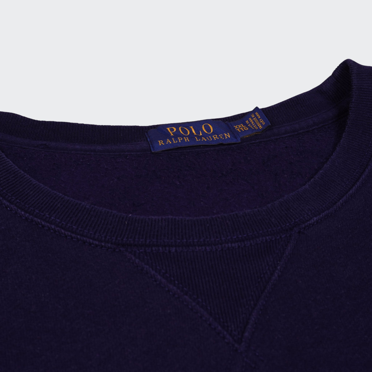 Ralph Lauren Navy Crewneck Sweater - XXL