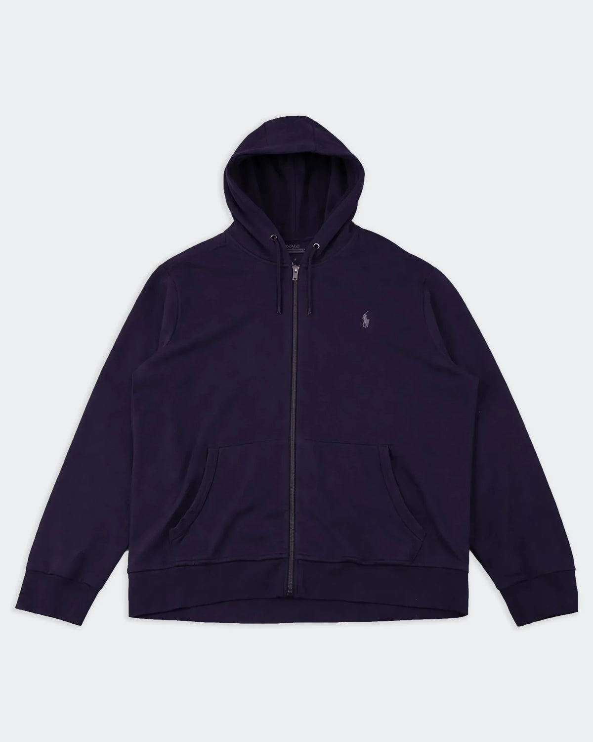Ralph Lauren Navy Full - Zip Hoodie - XXL