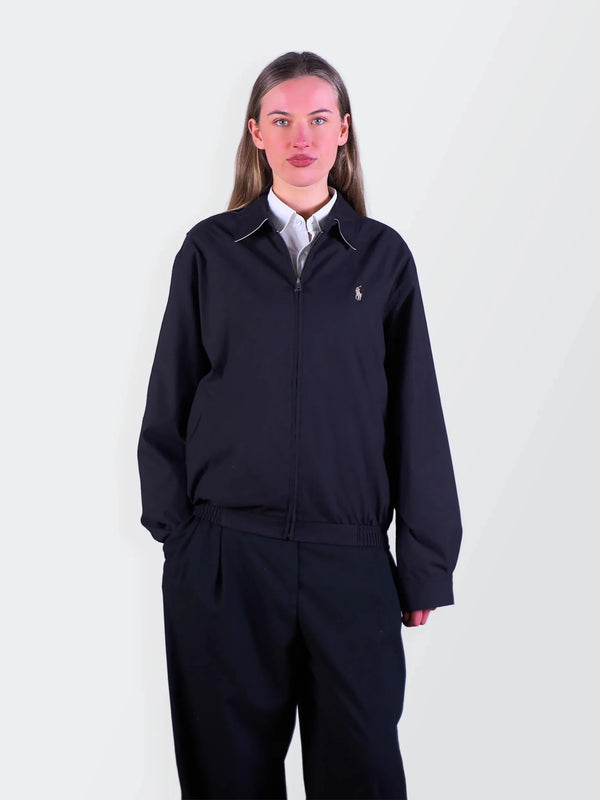 Ralph Lauren Navy Harrington Jacket - M
