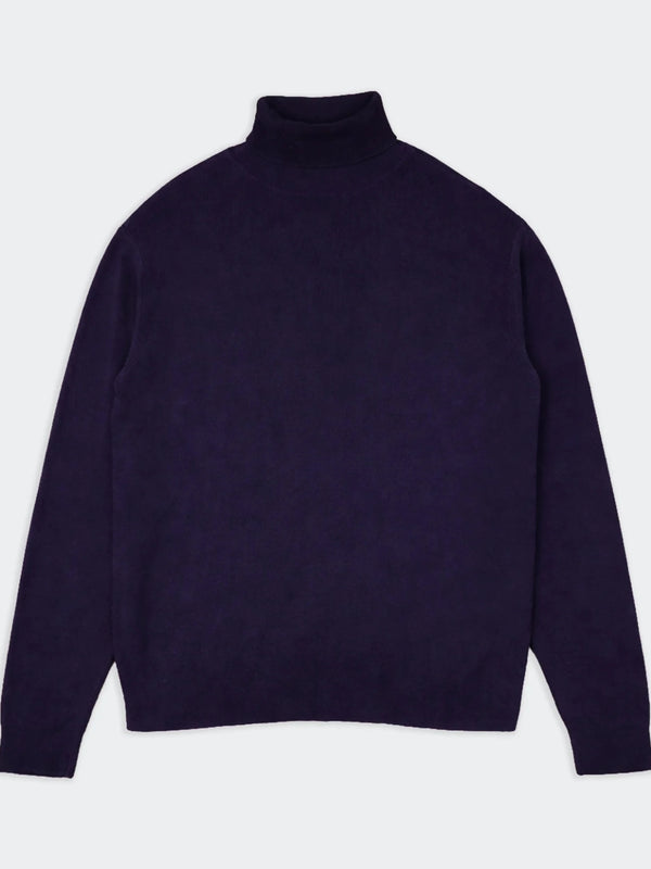 Ralph Lauren Navy Turtleneck Sweater - L