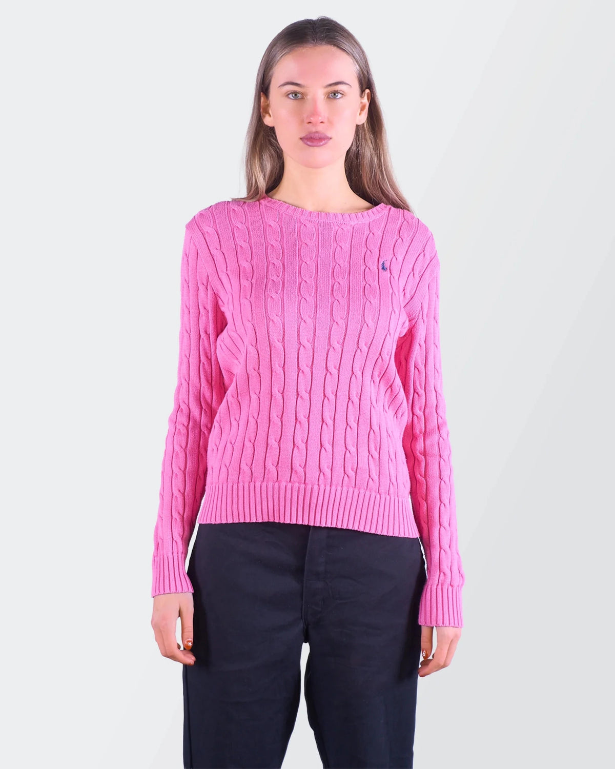 Ralph Lauren Pink Sweater S Cotton