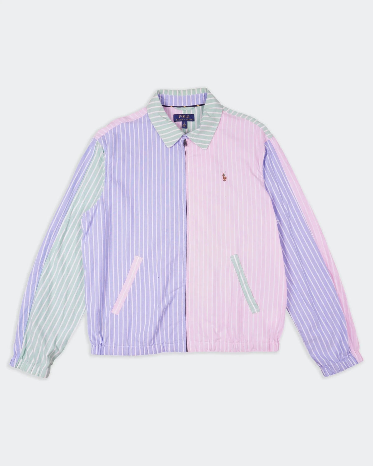 Ralph Lauren Pink Windbreaker Jacket - L