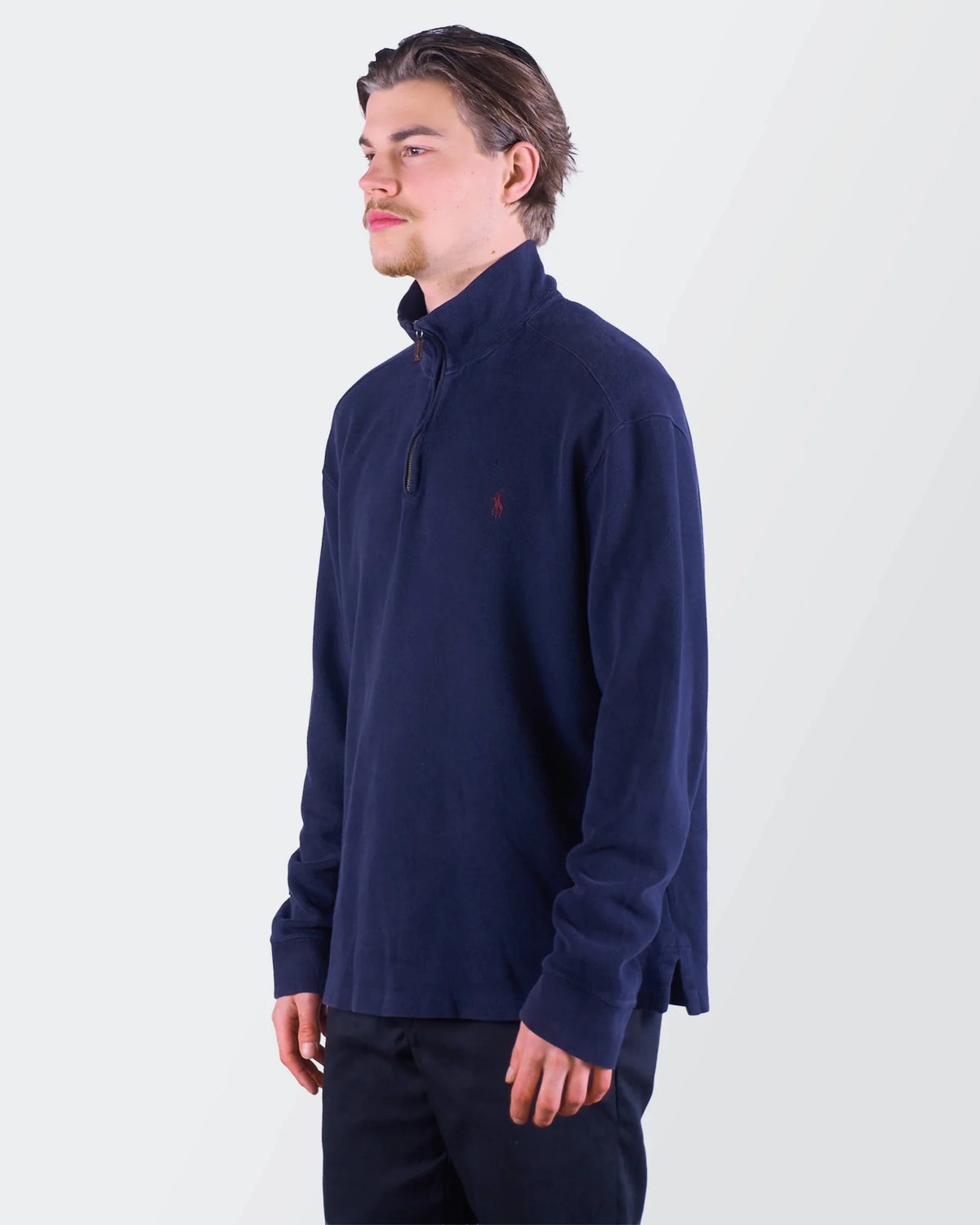 Ralph Lauren Quarter - Zip Sweater - L