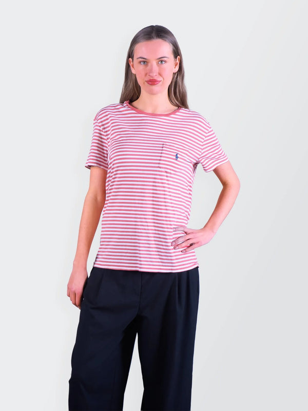 Ralph Lauren Red Pocket T-Shirt - S