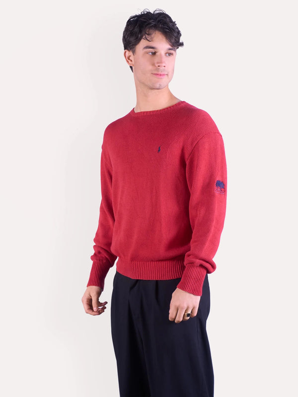 Ralph Lauren Red Sweater L
