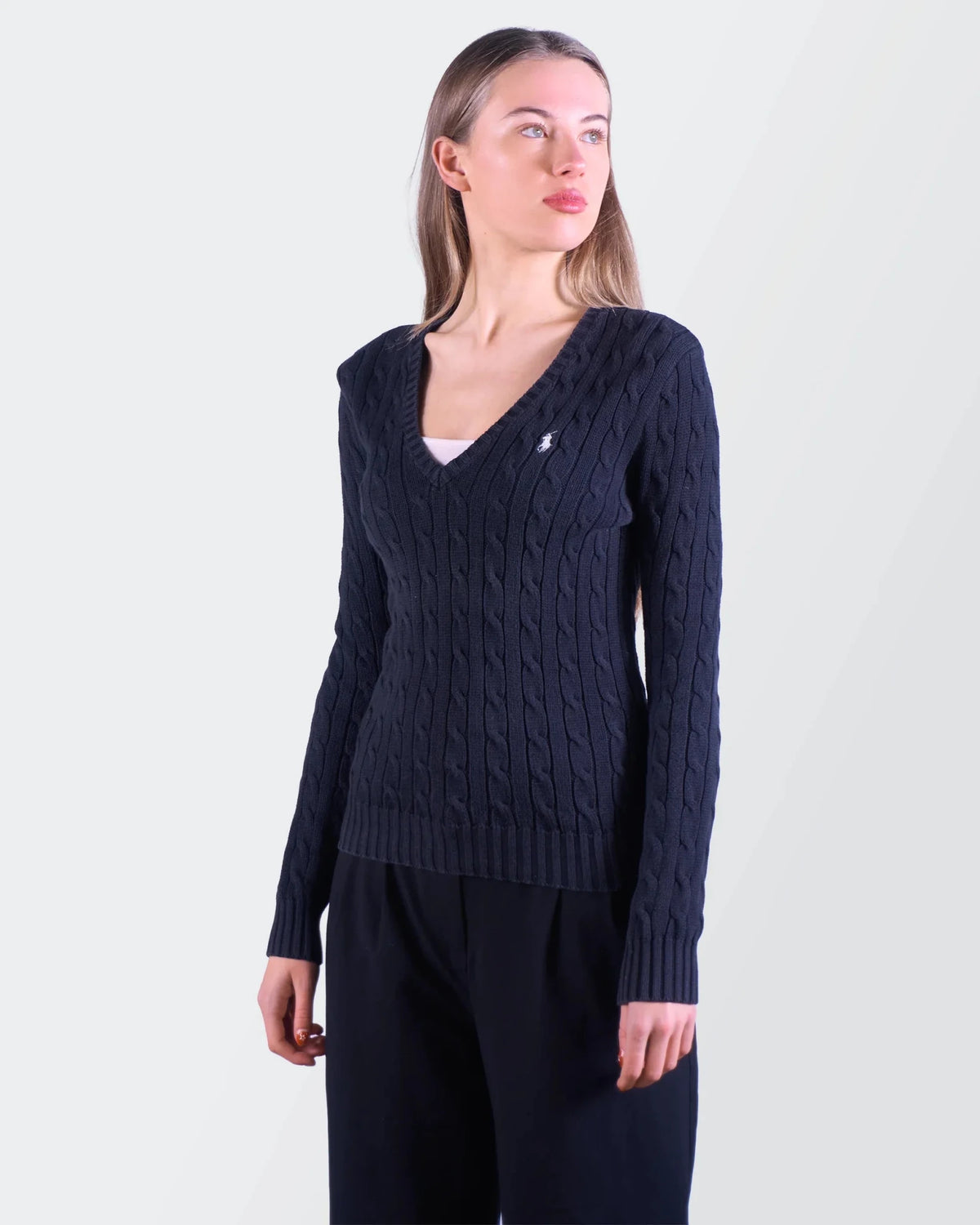 Ralph Lauren V - Neck Cable - Knit