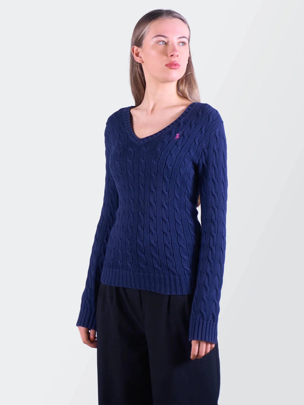 Ralph Lauren V - Neck Cable - Knit