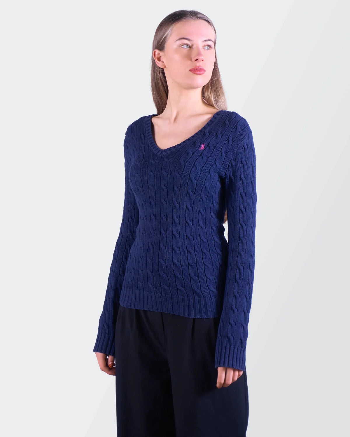Ralph Lauren V - Neck Cable - Knit