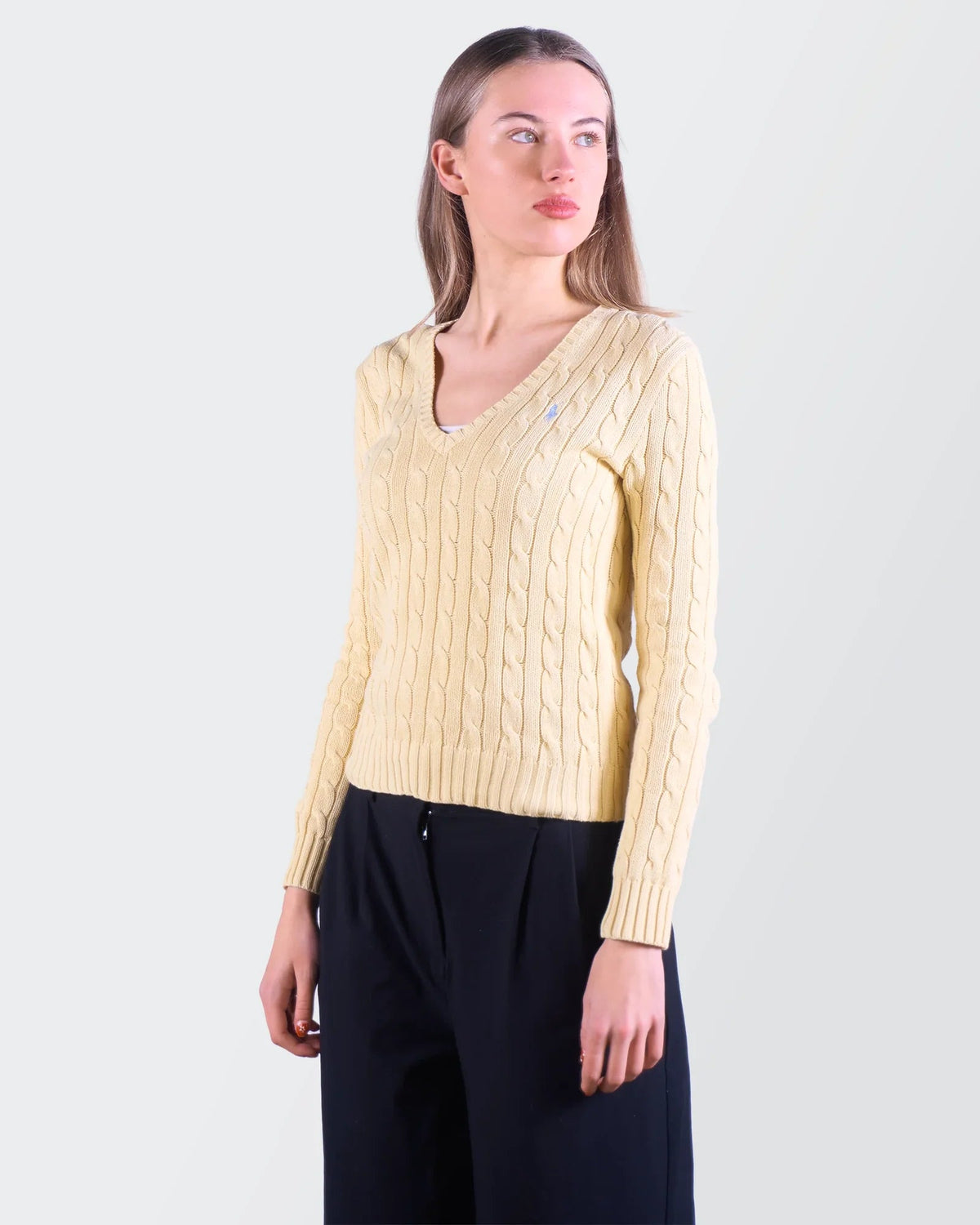 Ralph Lauren V - Neck Cable - Knit