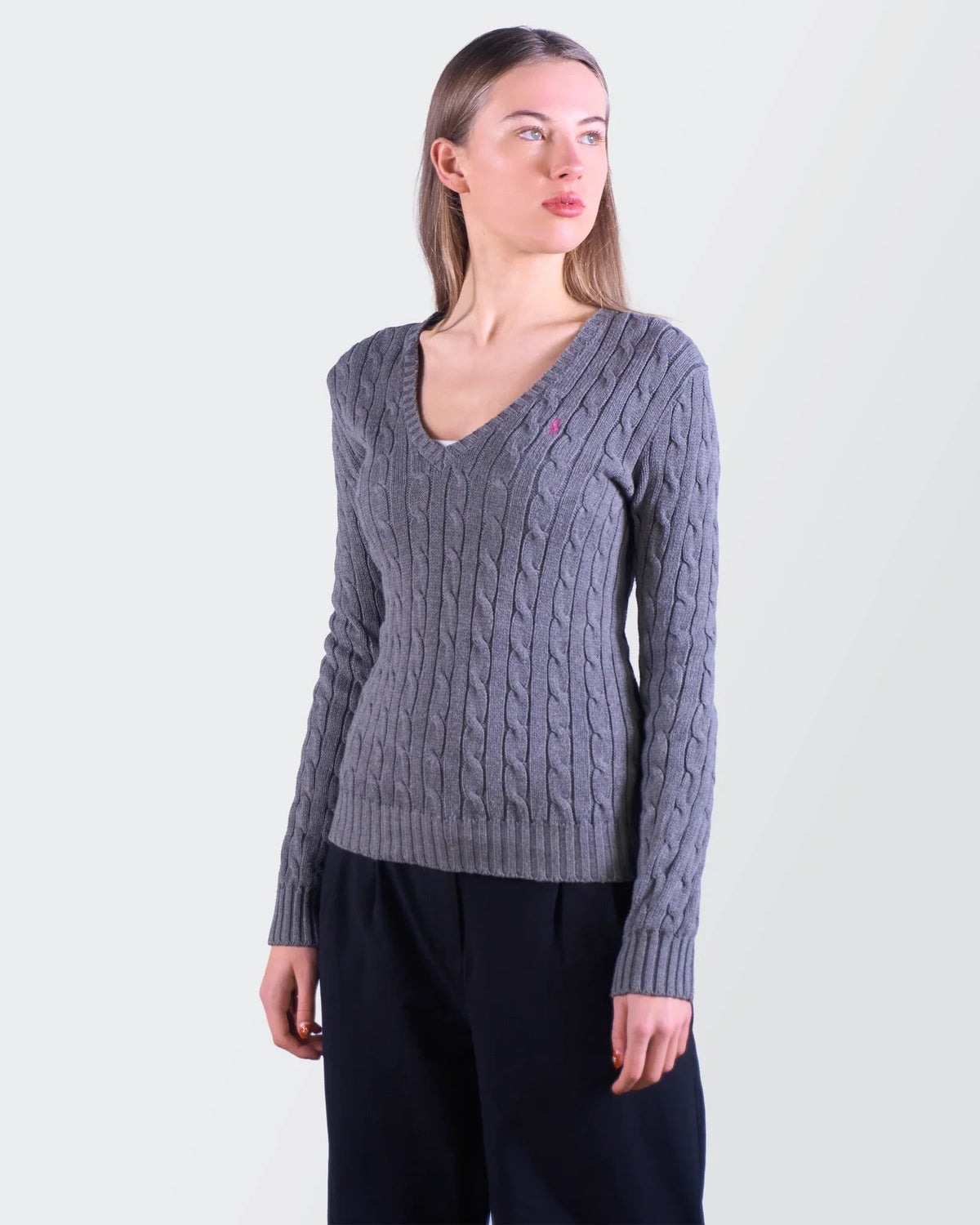 Ralph Lauren V - Neck Cable - Knit