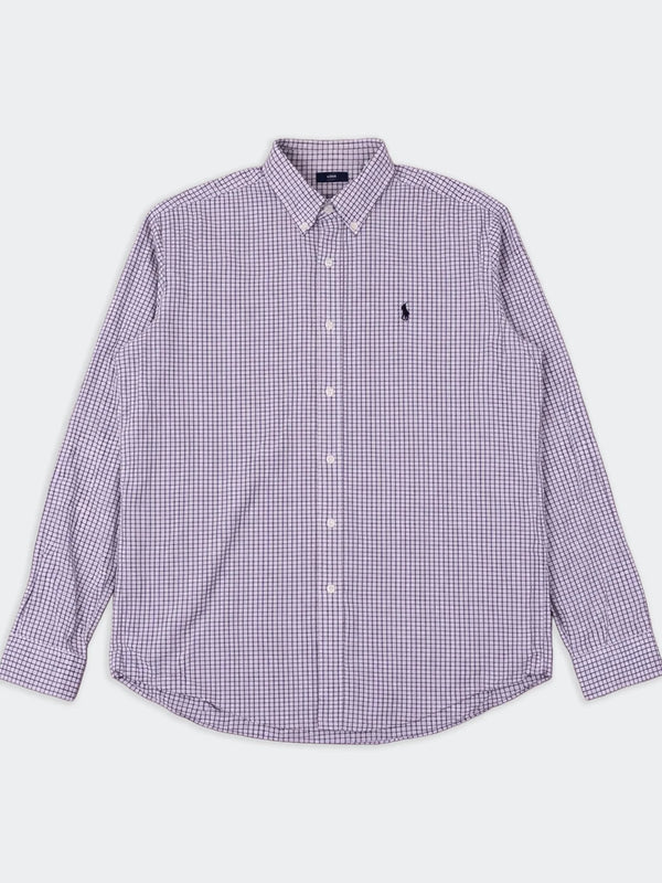 Ralph Lauren White Button - Down Shirt - L