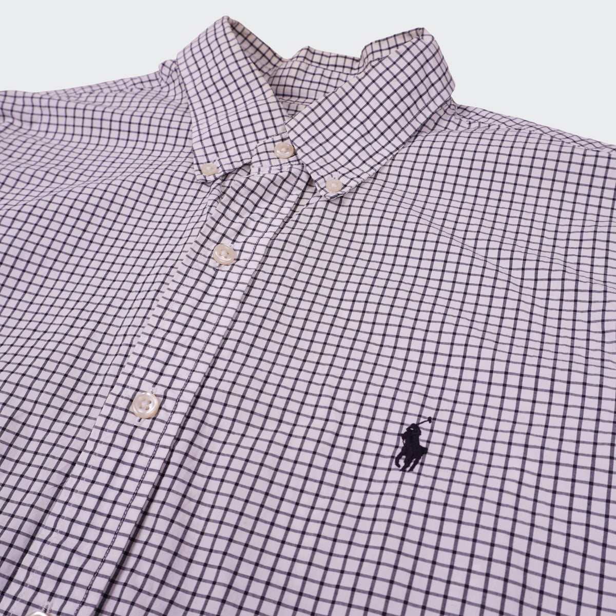 Ralph Lauren White Button - Down Shirt - L
