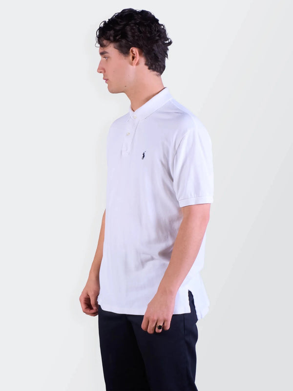 Ralph Lauren White Polo Shirt M