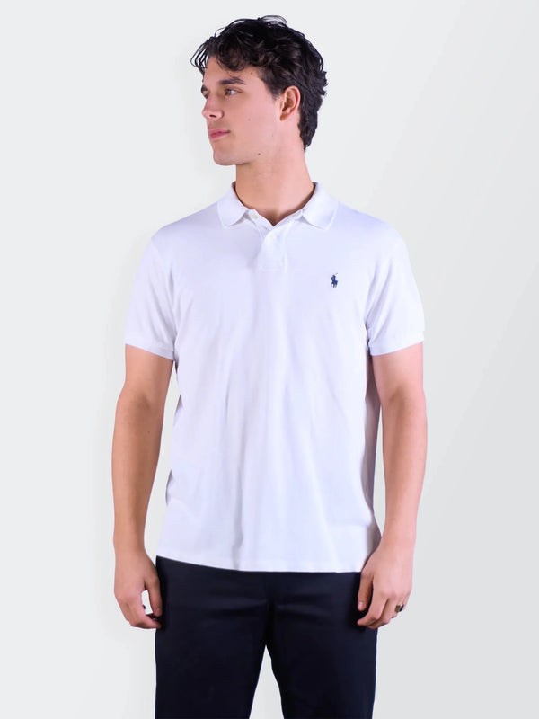 Ralph Lauren White Polo Shirt M